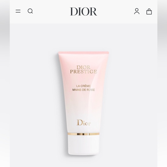 Dior Prestige La Crème Mains de Rose Lotion